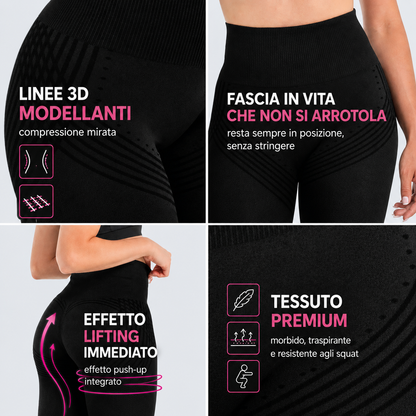 Leggings Contenitivi 3D SculptFlow