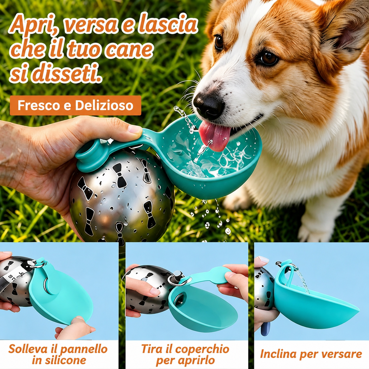 Borraccia da Viaggio per Cani