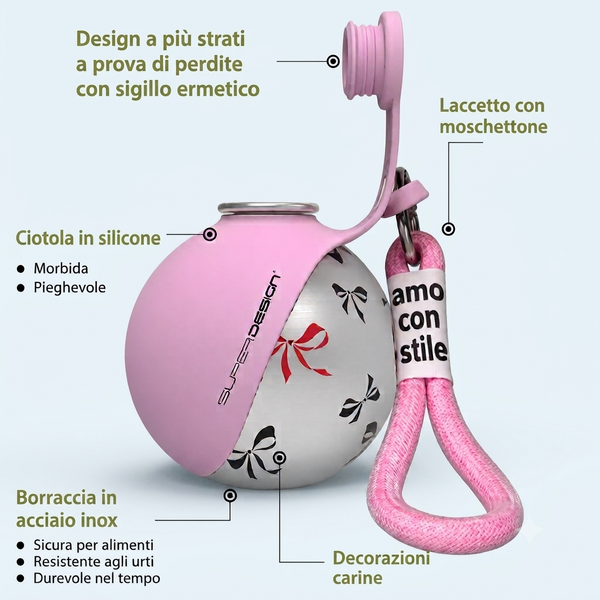 Borraccia Portatile per Cani